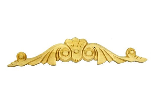 Rzeźba, ornament drewniany LIPA 32x6cm nr 15