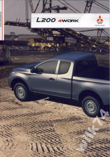 MITSUBISHI L200 4Work prospekt 2016 polski