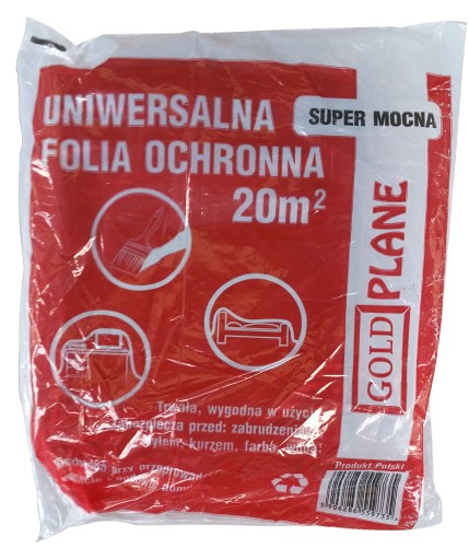 FOLIA BUDOWLANA MALARSKA 0,06MM 4x5m Super Mocna