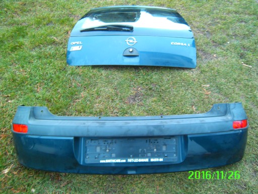 Zderzak tylny Corsa C 3D