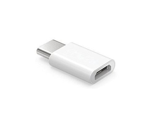 AK30 ADAPTER OTG USB TYP C 3.1 3.0-micro USB BIAŁY