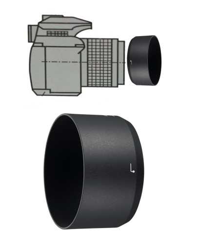 OSŁONA PRZECIWSŁONECZNA TULIPAN zamiennik NIKON HB-77