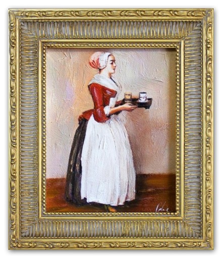 DZIEWCZYNA Z CZEKOLADĄ__ Liotard__kopia