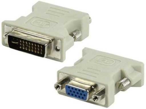 ADAPTER PRZEJŚCIOWKA DVI NA VGA FEMALE ZENSKI