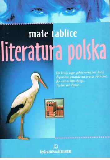 Małe Tablice Literatura polska, wyd.Adamantan