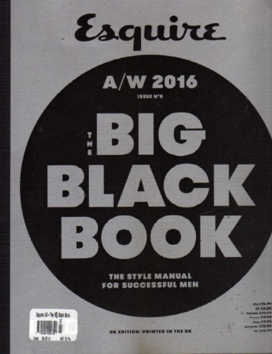 ESQUIRE-BIG BLACK BOOK A/W 2016 UK