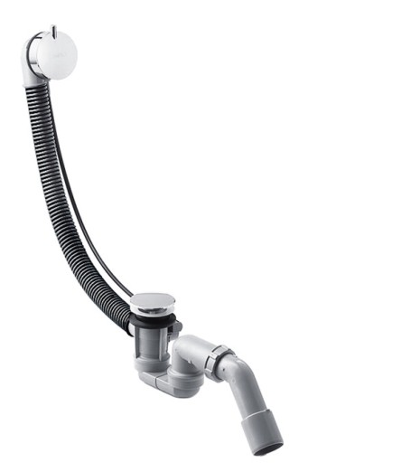 Hansgrohe Syfon wannowy do wanien standardowych z pokrętłem Flexaplus 50 mm