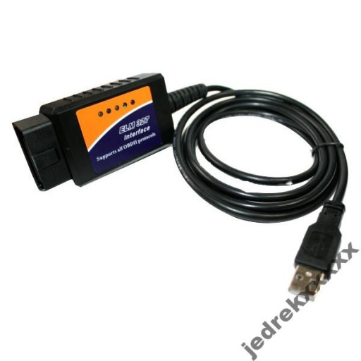 INTERFEJS ELM 327 NA KABLU OBD2 USB