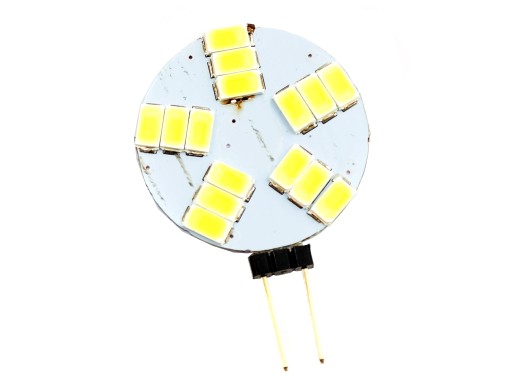 Żarówka G4 15 LED 12V DC 5630 3W 300lm Ciepły