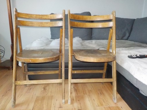 Krzesła,kinowe sygn.FAMUR,THONET,vintage z lat 40
