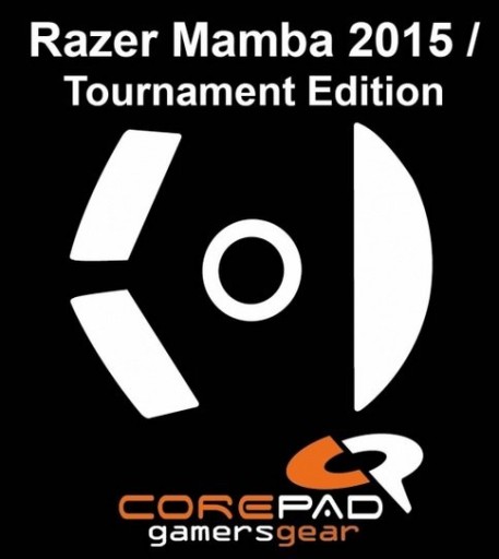 2 x CorePad Ślizgacze Razer Mamba 2015 Tournament