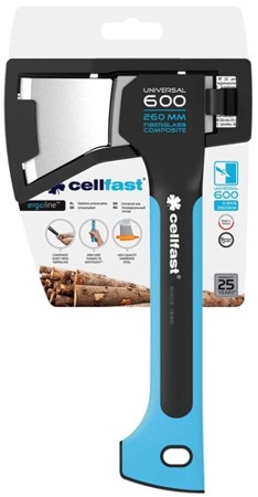 SIEKIERA UNIWERSALNA U600 CELLFAST 41-001 26CM 0,6kg Stal Hartowana