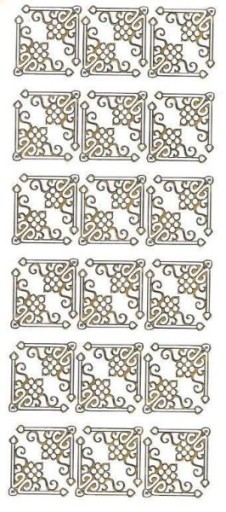 STICKERSY Naklejki Narożniki 