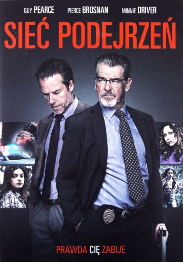 SIEĆ PODEJRZEŃ Pierce Brosnan DVD FOLIA