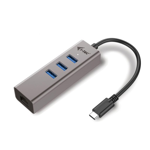 iTEC ADAPTER USB 3.1 TYP C LAN GIGABIT+HUB 3 porty