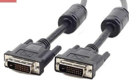 Inteligentny kabel DVI do DVI 10m DUAL LINK SZCZ-n