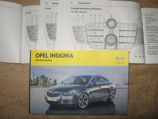 Opel Insignia instrukcja obsługi + nawigacja POL