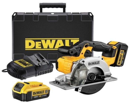 DEWALT PILARKA TARCZOWA DO METALU 18V 140mm 2x4Ah