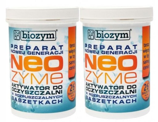 Zestaw :NEOZYME BAKTERIE OCZYSZCZALNIA