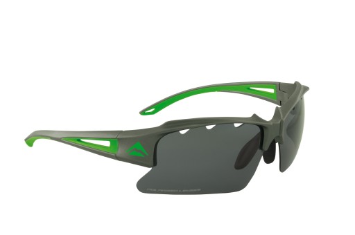 OKULARY MERIDA RAGE GL-MD010 GRAFIT/ZIELEŃ