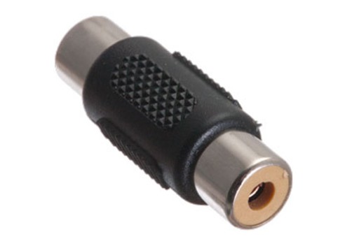 Adapter RCA-RCA Łącznik kabli RCA CHINCH F/F