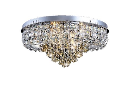 496 NOWOCZESNY ŻYRANDOL LAMPA SUFITOWA PLAFON LED