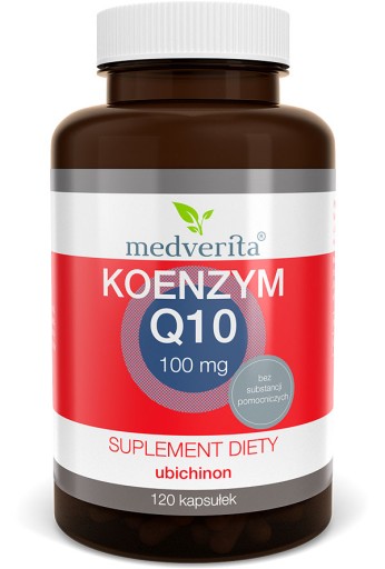 KOENZYM Q10 ubichinon aż 100mg 120 kaps