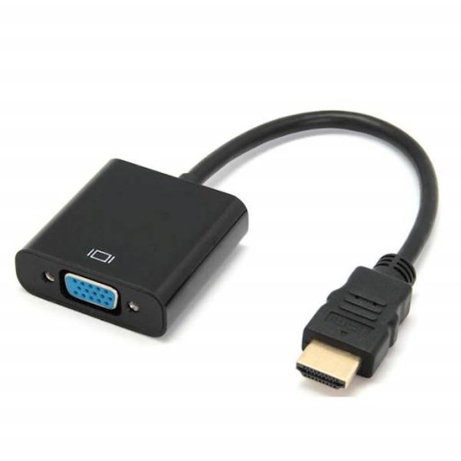 Adapter Konwerter z HDMI do VGA kabel DSUB FV Wwa