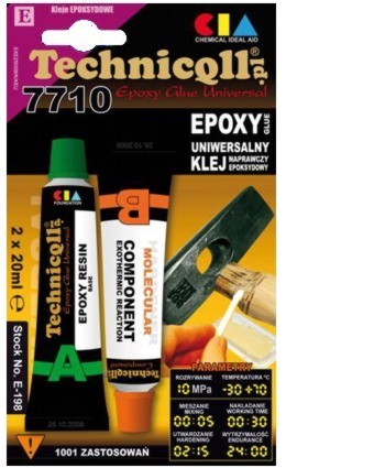 UNIWERSALNY KLEJ NAPRAWCZY 2x20ml - TECHNICQL <