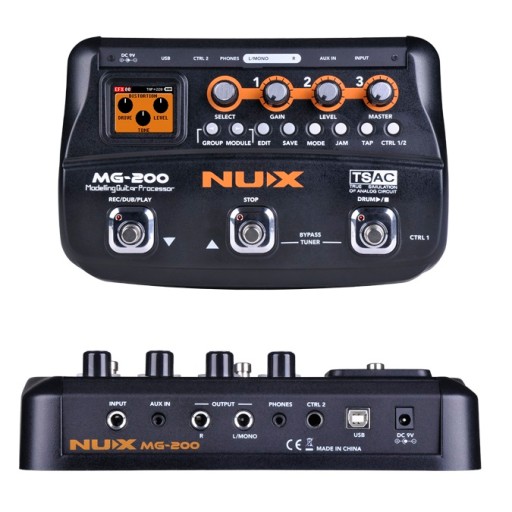 NUX MG 200 MULTIEFEKT LOOPER AUTOMAT PERKUSYJNY