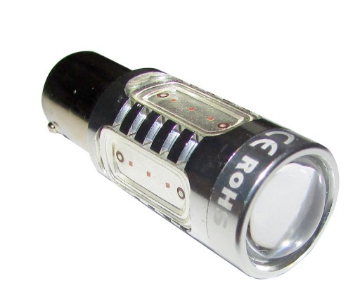 ŻARÓWKA LED BA15S P21W COB CREE 7,5W MIGACZ USA