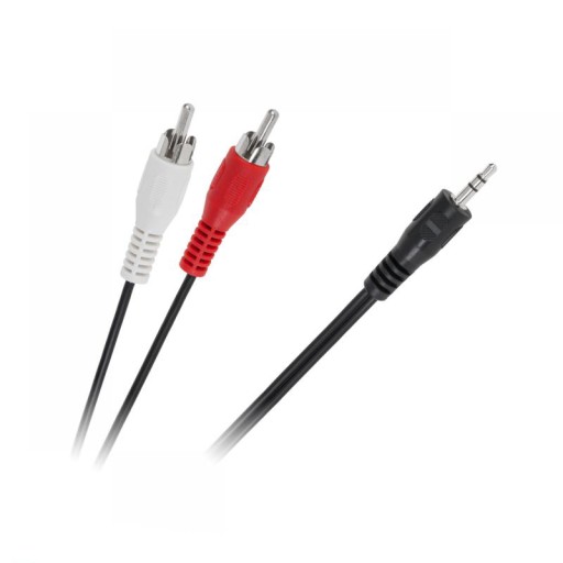 Kabel Audio Aux Jack na Cinch 5m Mini Jack 2 RCA