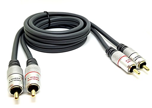 Przyłącze kabel CHINCH 2x RCA - 2xRCA 3m PROLINK