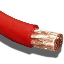 Kabel Przewód Zasilający 50mm2 / 15mm OFC Czerwony