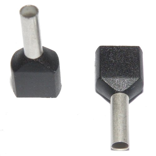 HL09054 tulejki 2x1.5mm czarne 100szt Hilpress