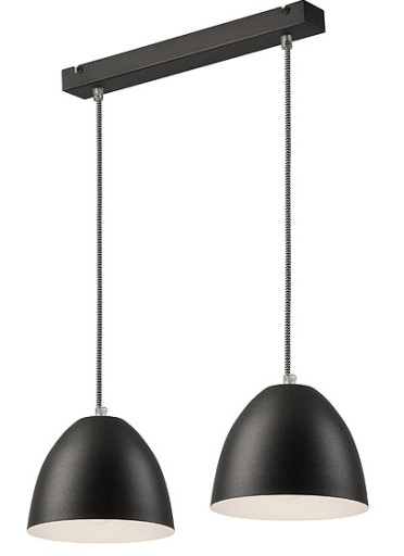 2 LAMPA WISZĄCA LISTWA LIVIA LOFT GRAFIT BIAŁA