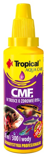 TROPICAL CMF 30ml LEK PRZECIW GRZYBOM I BAKTERIOM NA OSPĘ RYBIĄ