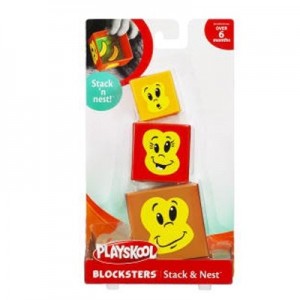 PLAYSKOOL MAŁPKI PIRAMIDA WIEŻA KLOCKI 39130
