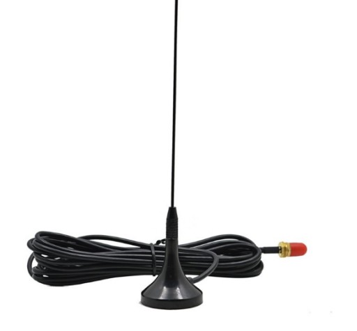 DYSKRETNA ANTENA SAMOCHODOWA DO SKANERA 40cm SMA-F