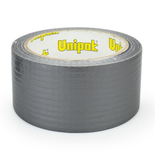 Unipak TAŚMA Economy DUCT Silver Szara 48mm x 10m