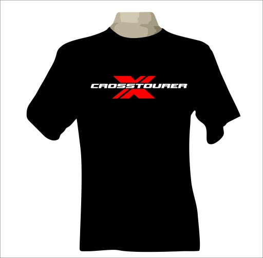 T-shirt koszulka motocyklowa z nadrukiem honda VFR 1200X Crosstourer