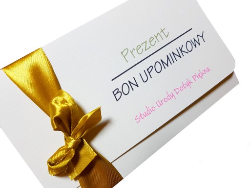 BONY PODARUNKOWE UPOMINKOWE voucher PAKIET 25 szt