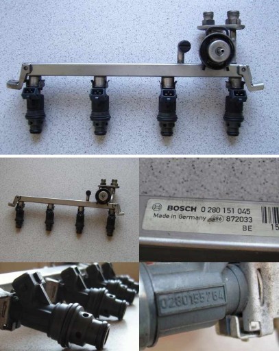 Wtrysk Wtryski Opel Corsa X10XE X12XE 0280155764
