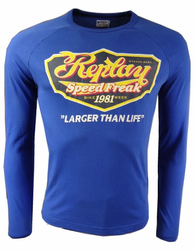 REPLAY LONGSLEEVE DŁUGI RĘKAW M