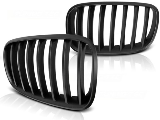 GRILL NERKI BMW X5 E70 X6 E71 08- BLACK