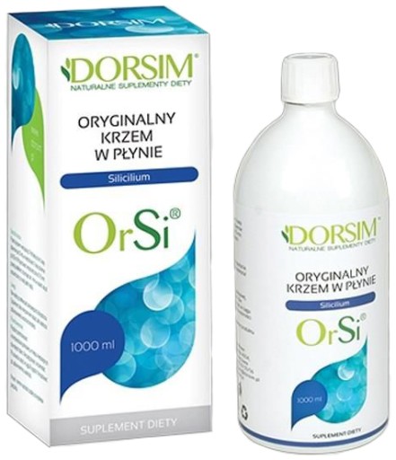 DORSIM OrSi KRZEM ORGANICZNY 1000ml PŁYN