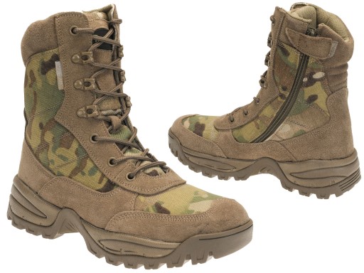 TEESAR Buty Taktyczne Zamek YKK Multicam 40