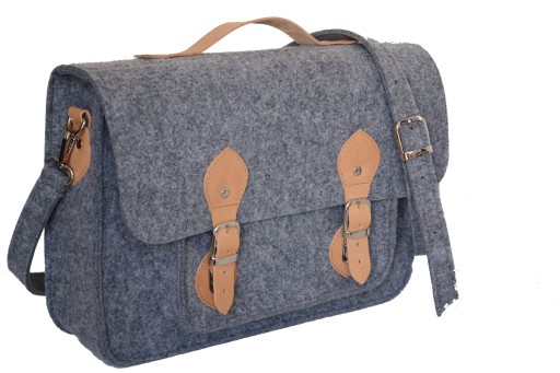 Aktówka filcowa 17 cali - Torba na laptopa 17 cali