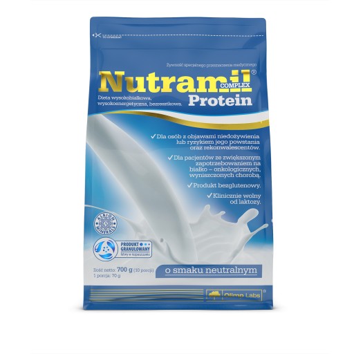 OLIMP NUTRAMIL COMPLEX PROTEIN 700g NEUTRALNY