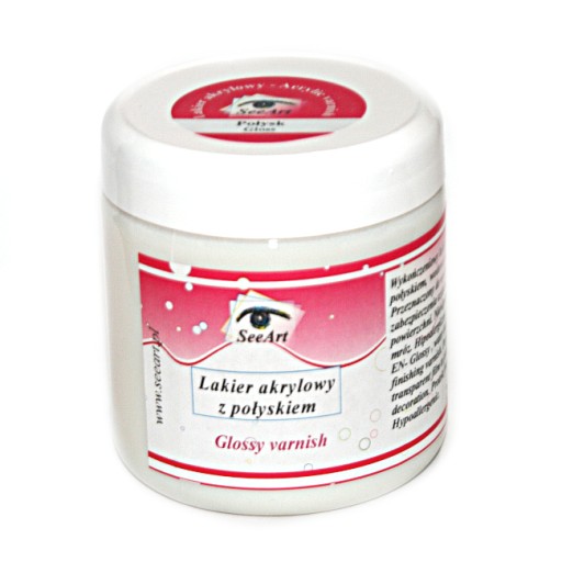 Lakier akrylowy SeeArt 250 ml. połysk